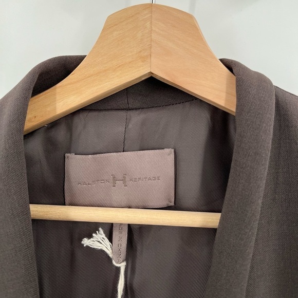 Halston Heritage Long Sleeve Open Front Jacket Ladies Size 8 NEW - Picture 5 of 8